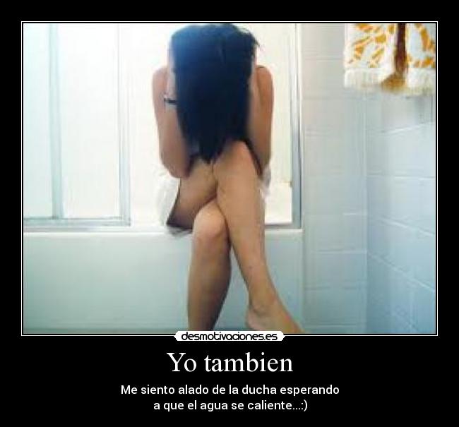 carteles ducha desmotivaciones