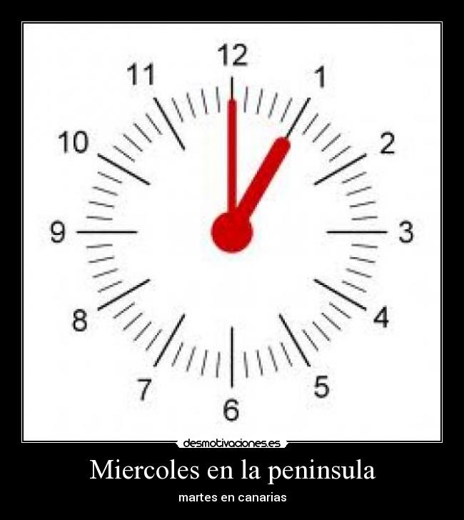 Miercoles en la peninsula - 