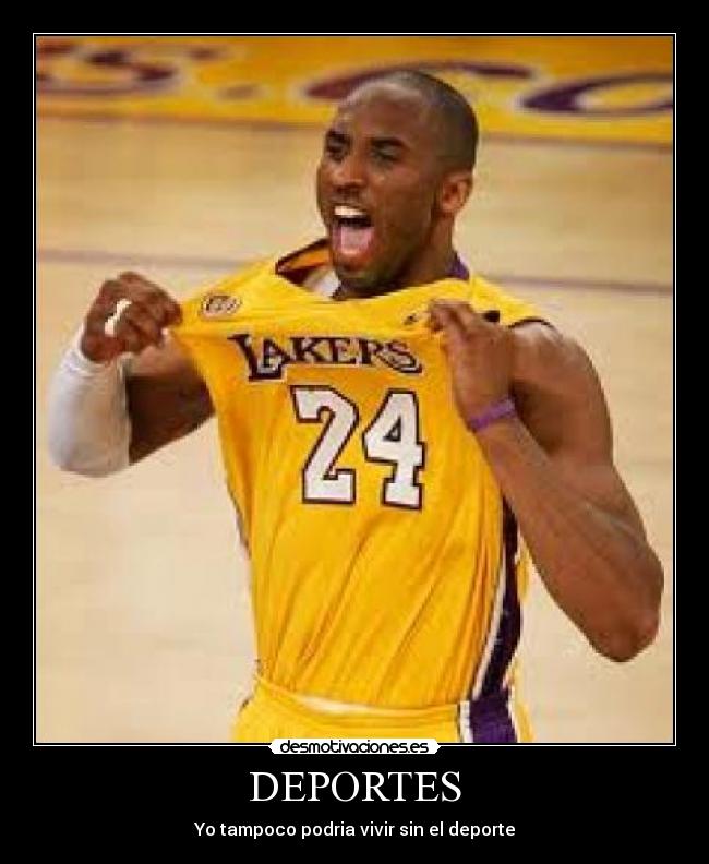 DEPORTES - Yo tampoco podria vivir sin el deporte