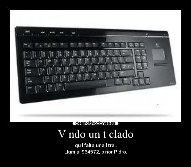 V ndo un t clado - 