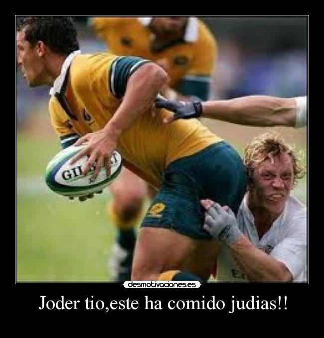 Joder tio,este ha comido judias!! -