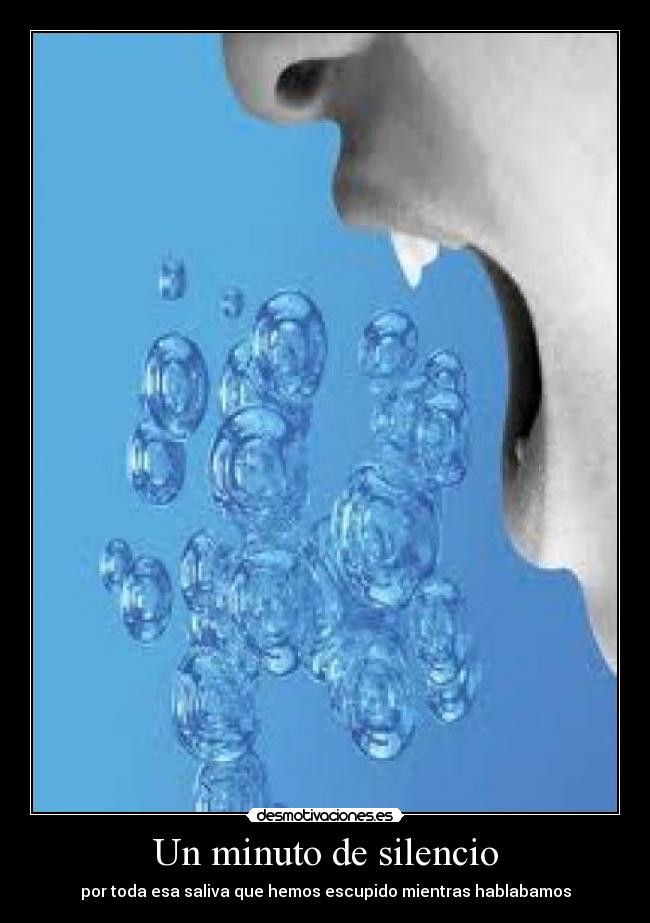 Un minuto de silencio -