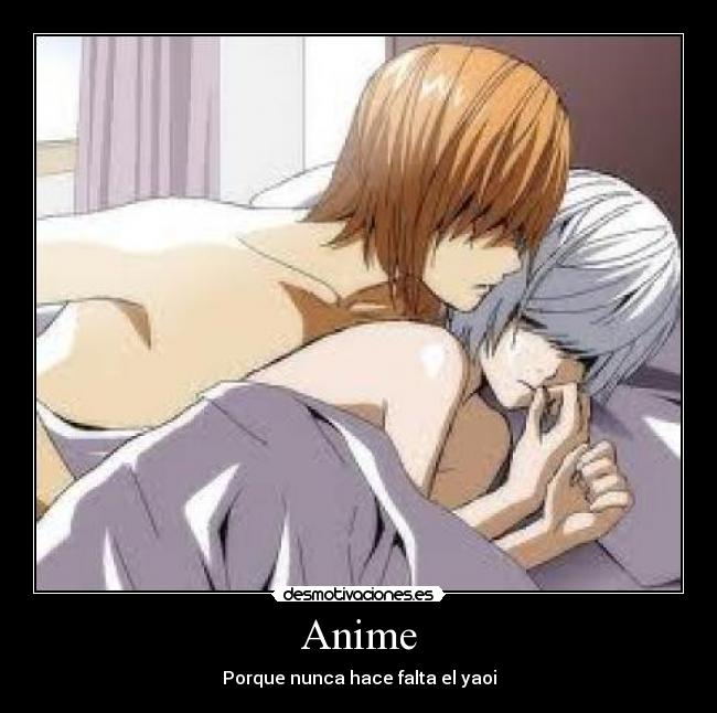 Anime - Porque nunca hace falta el yaoi