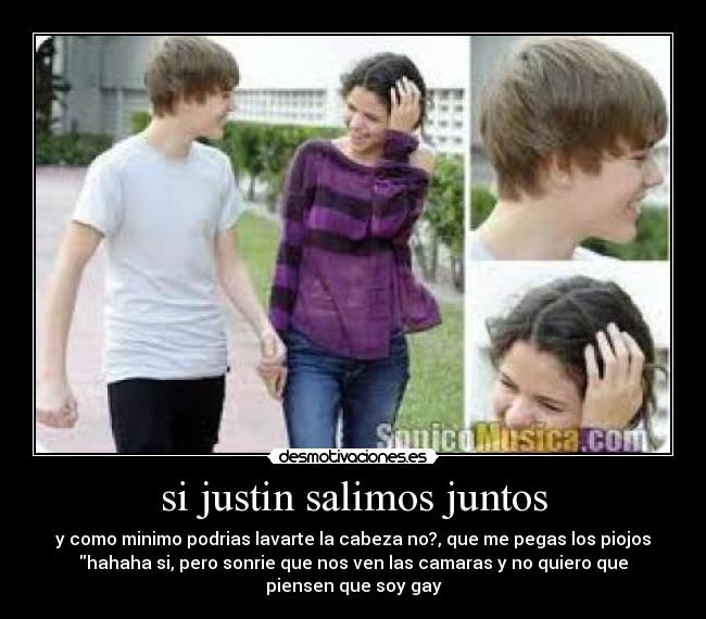 si justin salimos juntos -