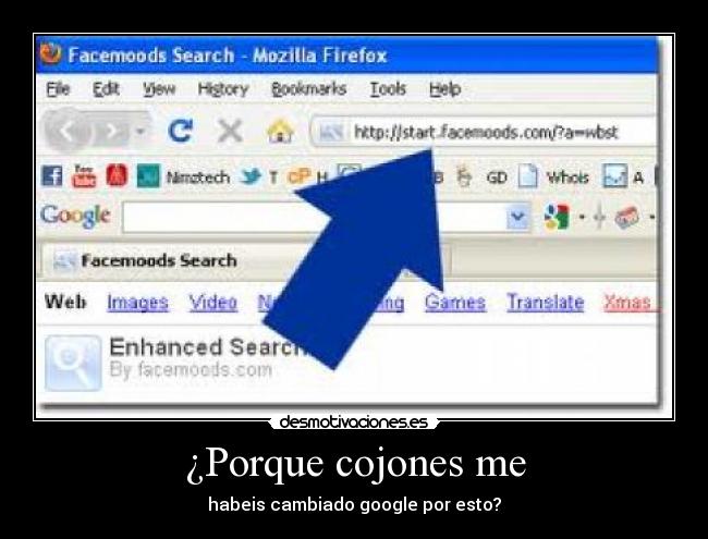 ¿Porque cojones me - habeis cambiado google por esto?