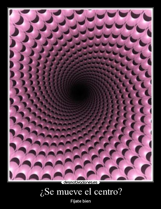¿Se mueve el centro? - 