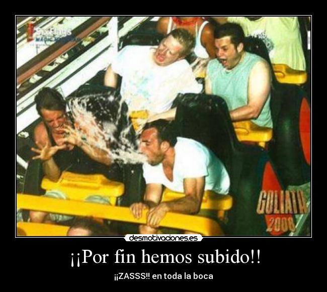 ¡¡Por fin hemos subido!! -