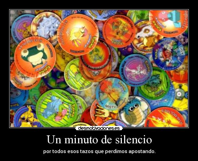 Un minuto de silencio -