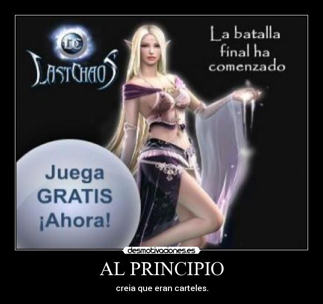 AL PRINCIPIO -