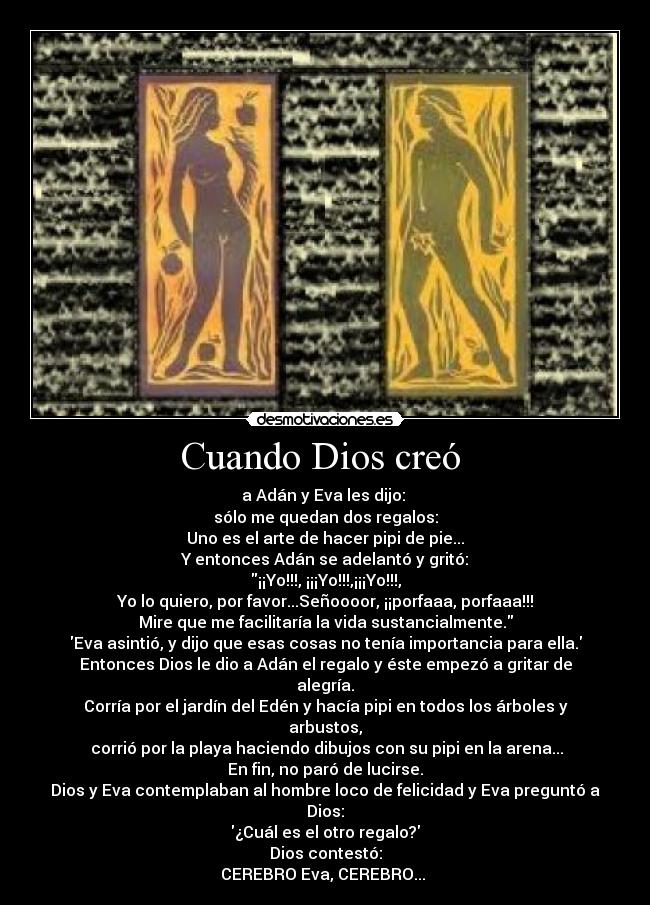 Cuando Dios creó  - 
