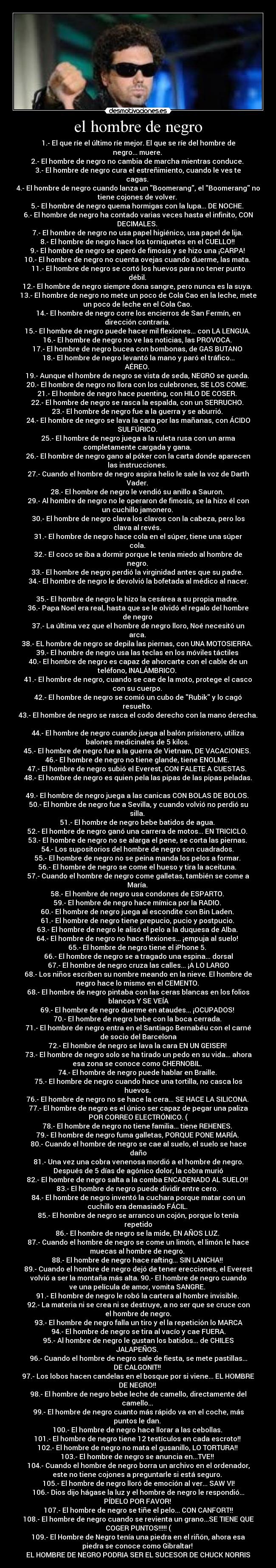 el hombre de negro -