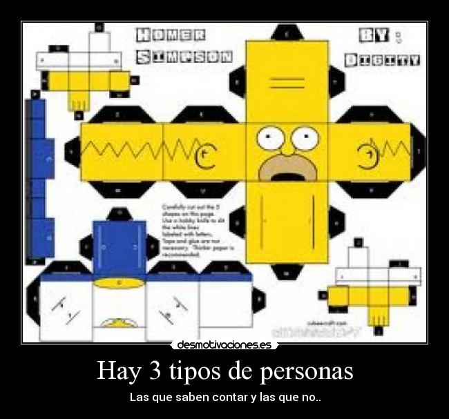 Hay 3 tipos de personas - 