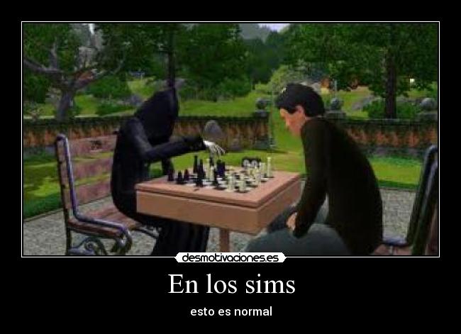 En los sims -
