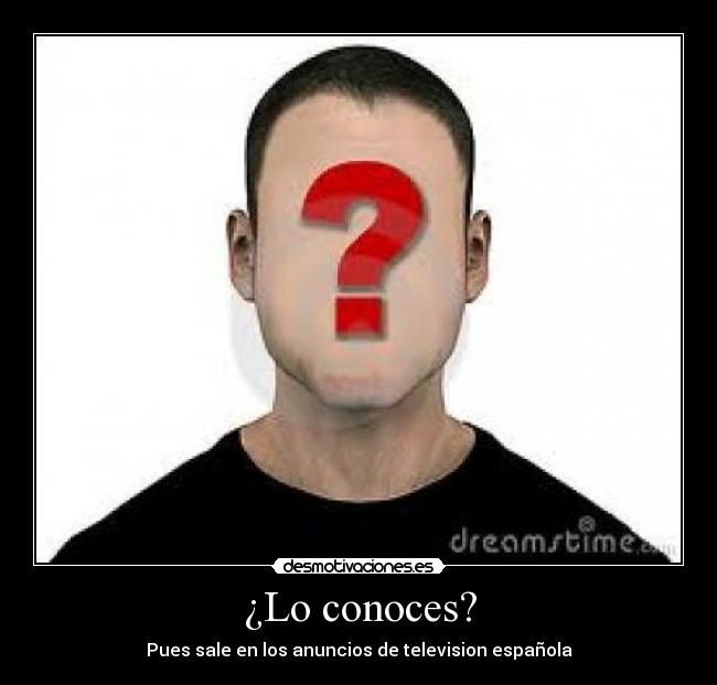 ¿Lo conoces? - 