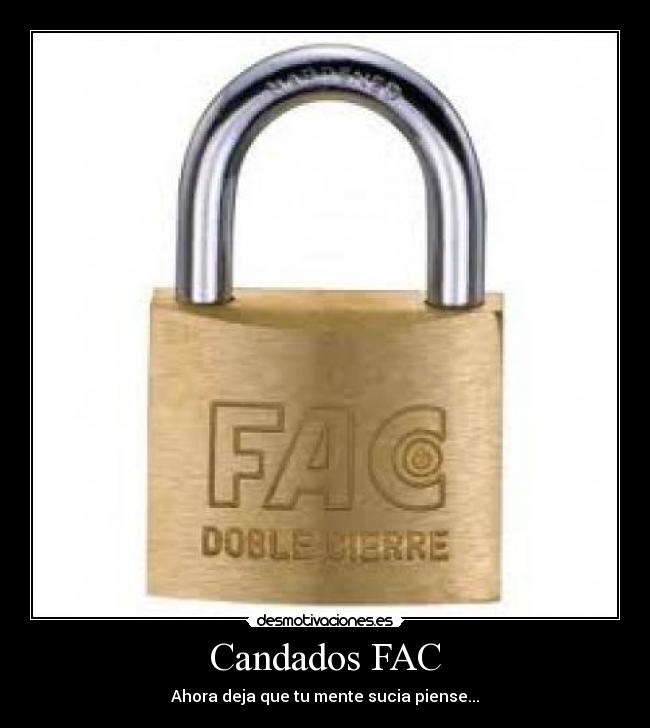 Candados FAC -