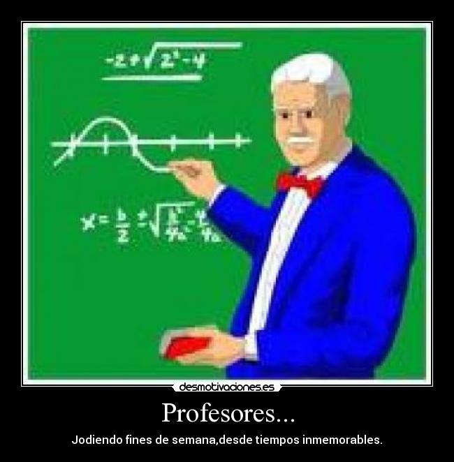 Profesores... - 