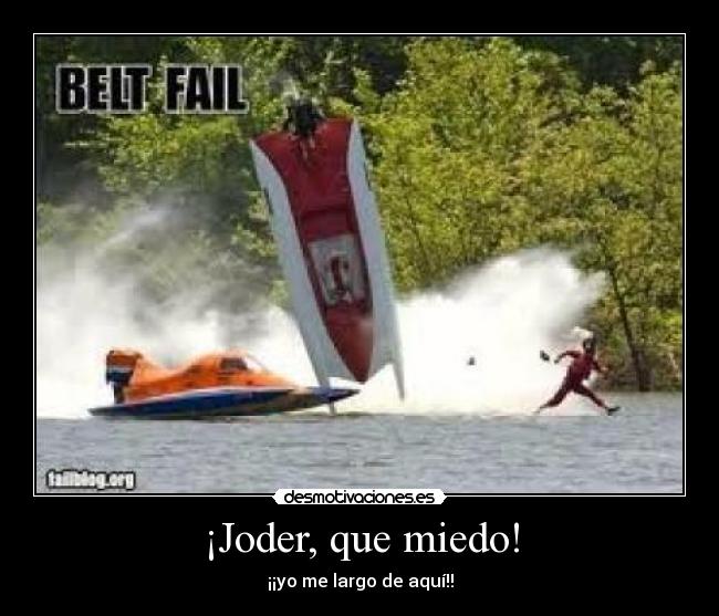 carteles miedo fail desmotivaciones