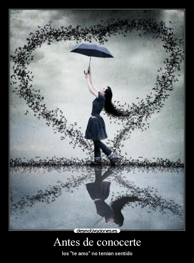 Antes de conocerte -