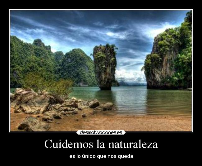 Cuidemos la naturaleza -