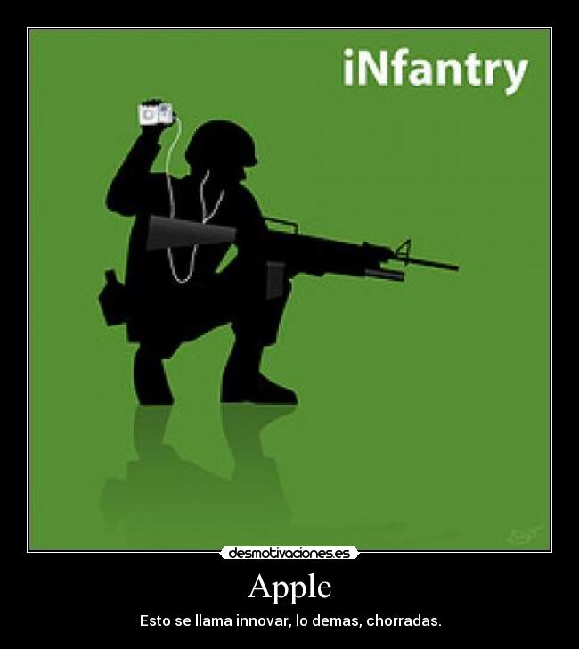 Apple - Esto se llama innovar, lo demas, chorradas.