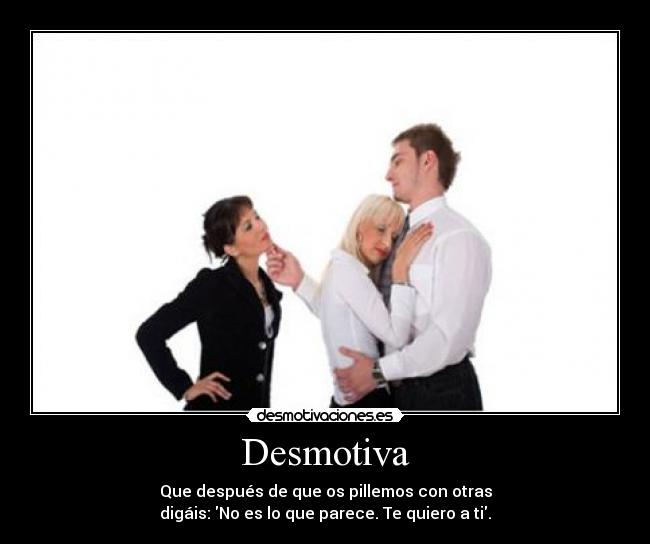 carteles infidelidad desmotivaciones