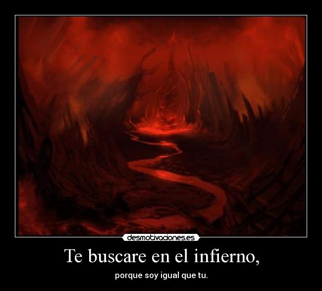 Te buscare en el infierno, - 