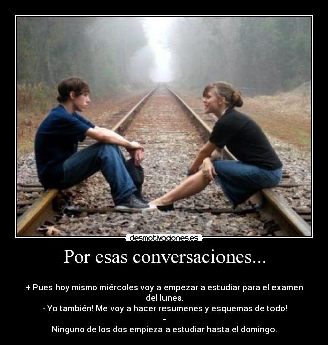 carteles conversacion desmotivaciones