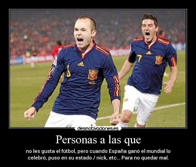 Personas a las que - 