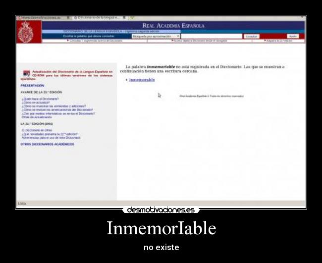 InmemorIable -
