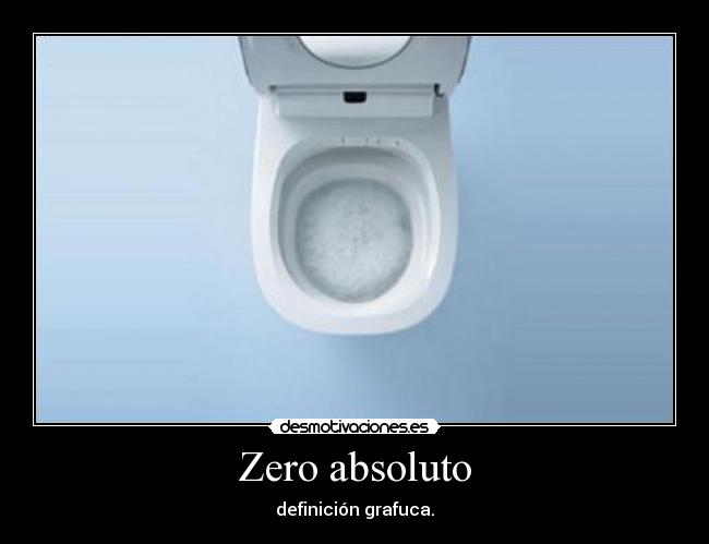 Zero absoluto - definición grafuca.