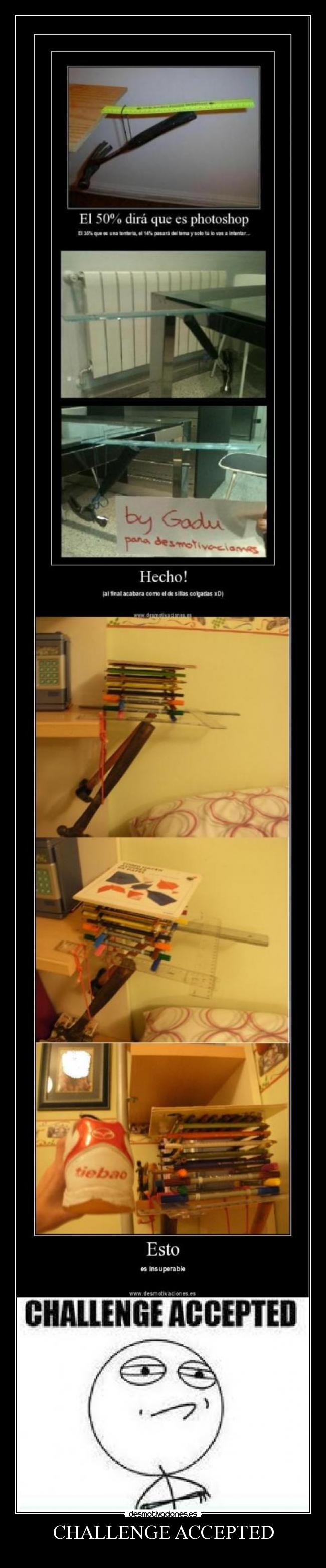 CHALLENGE ACCEPTED -