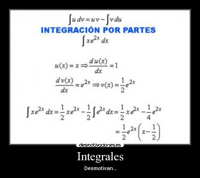 Integrales -