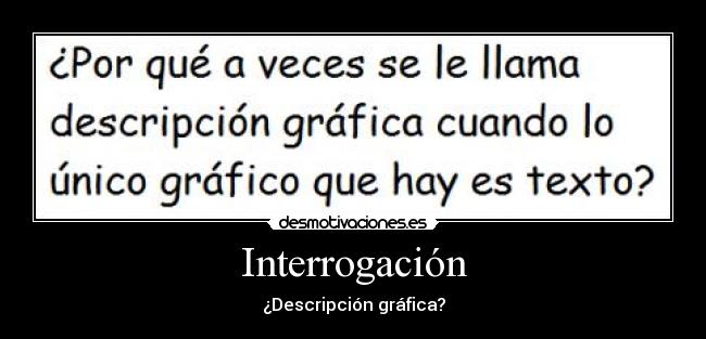 carteles interrogacion grafica desmotivaciones