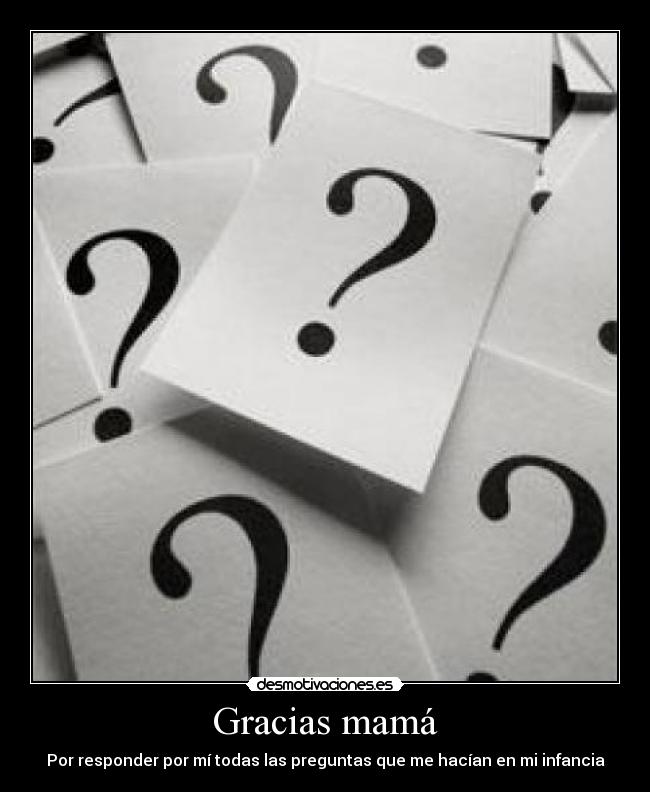 Gracias mamá -
