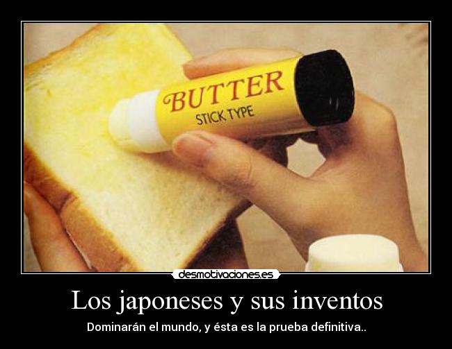 carteles mantequilla japoneses barra desmotivaciones