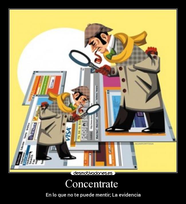 carteles concentrate desmotivaciones