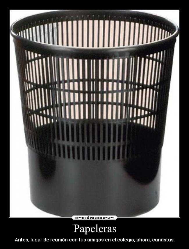 Papeleras -