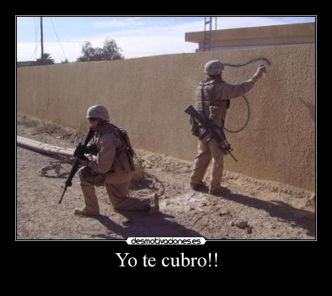 Yo te cubro!! -