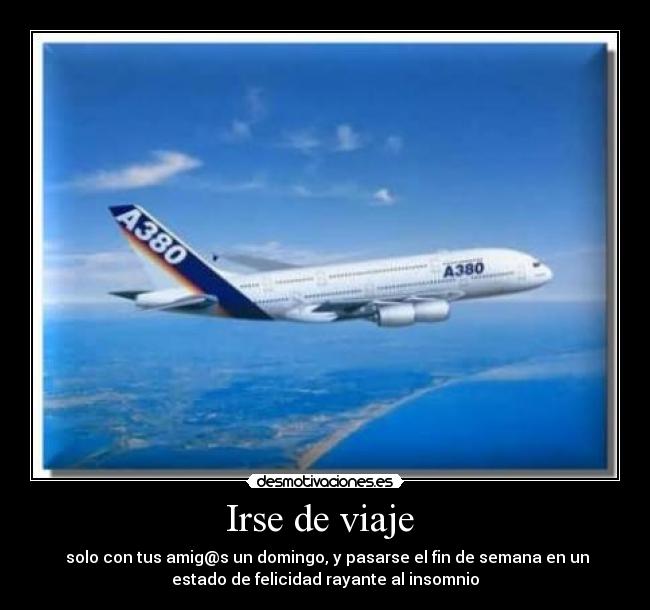 Irse de viaje  - 