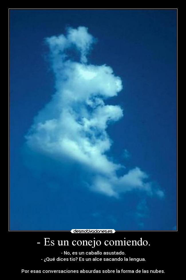 carteles nubes forma desmotivaciones
