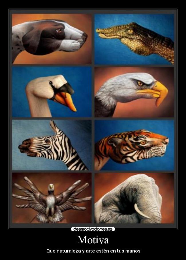 Motiva - Que naturaleza y arte estén en tus manos