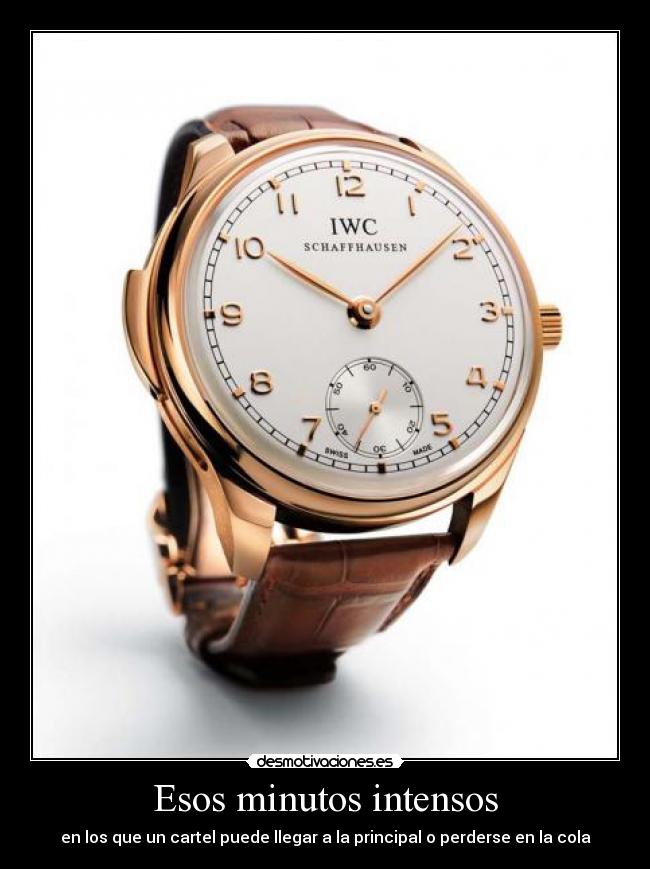 Esos minutos intensos - en los que un cartel puede llegar a la principal o perderse en la cola