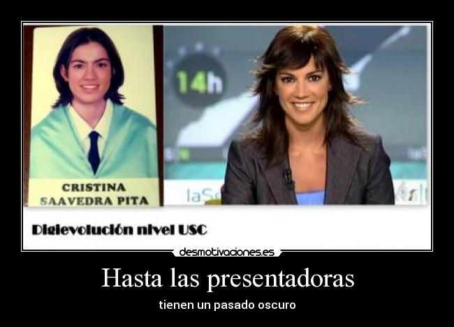 Hasta las presentadoras -