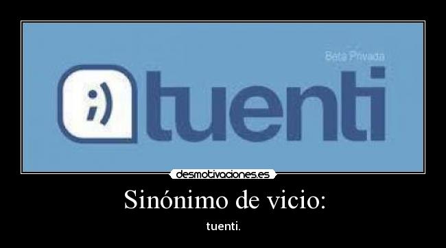 Sinónimo de vicio: -