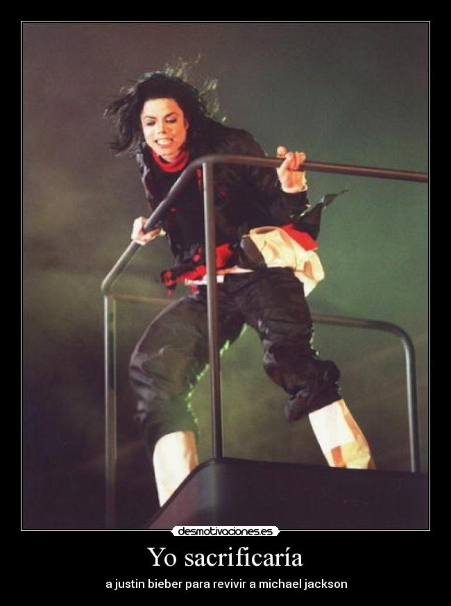 Yo sacrificaría -