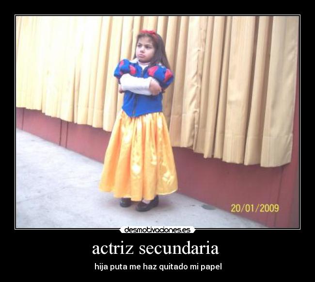 actriz secundaria  - 