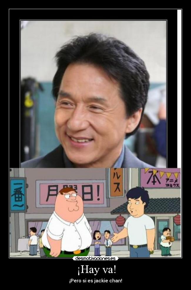 ¡Hay va! -