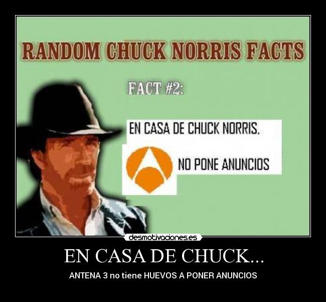 EN CASA DE CHUCK... -