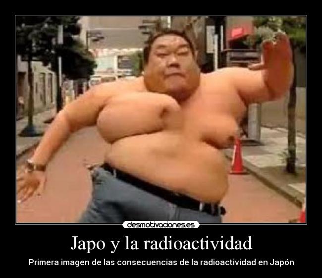 Japo y la radioactividad -