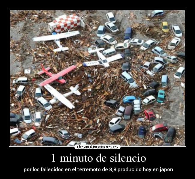 1 minuto de silencio -